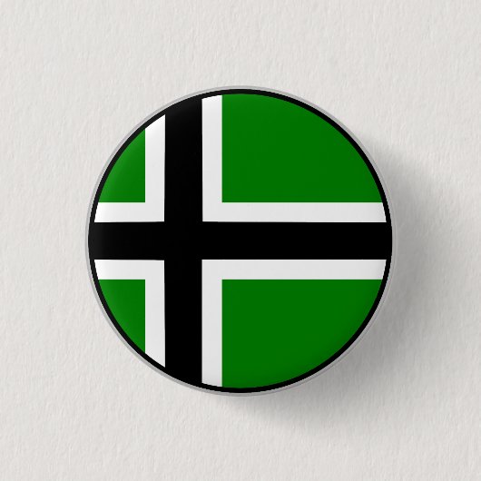 Vinland-vlag Ronde Button 3,2 Cm (Voorkant)
