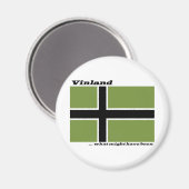 Vinland Vlag - Wat zou kunnen zijn geweest Magneet (Voorkant / Achterkant)