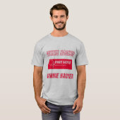 Vinnie Hacker Unisex kort gesleept T-shirt  (Voorkant volledig)