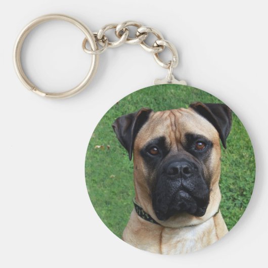 Vinnie The Bullmastiff Sleutelhanger (Voorkant)