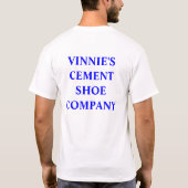 VINNIE'S CEMENT SHOE COMPANY T-SHIRT (Achterkant)