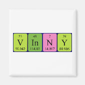 Vinny periodiek table name magnet (Voorkant)