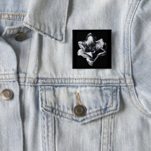 Vinny Vierkante Button 5,1 Cm