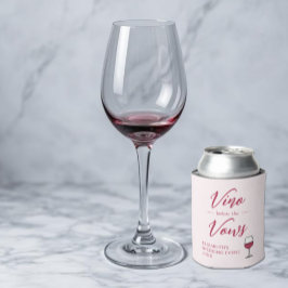 Vino Before The Vows Bruiloftsfeest/Avond voor de Blikjeskoeler