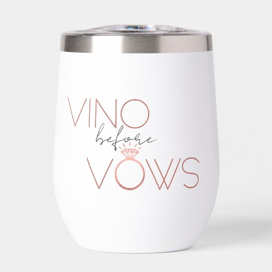 Vino Before Vows Bachelorette / Bruidsfeest (Voorkant)