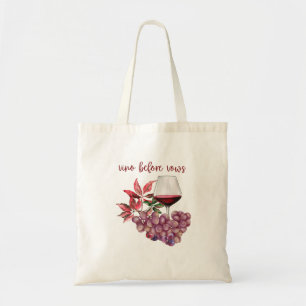 Vino Before Vows Bachelorette-ontwerp   Wijn Tote Bag