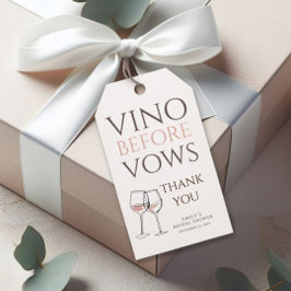 Vino Before Vows Doodle Wine Thanks Bridal Shower Cadeaulabel
