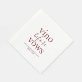 Vino Before Vows Feestservetten Servet (Hoek)