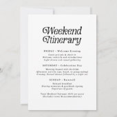 Vino Before Vows | Minimaal Retro Bachelorette Kaart (Achterkant)