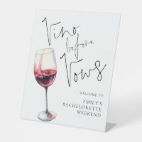 Vino Before Vows Welkom op Bachelorette Weekend