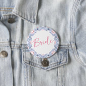 Vino Before Vows wijn Bachelorette Feest Ronde Button 7,6 Cm (In situ)