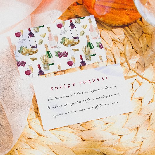 Vino Before Vows Wijn Vrijgezellenfeest Informatiekaartje