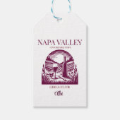 vino belooft napa vallei cadeaulabel (Voorkant)