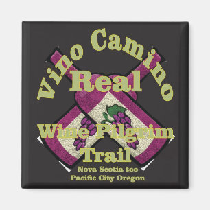 Vino Camino Real Bedevaartsweg Magneet