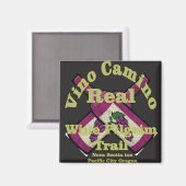 Vino Camino Real Nova Scotia naar Pacific City Magneet (Voorkant / Achterkant)