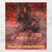 Vino De Nosferatu Wijn Etiket (Enkel label)