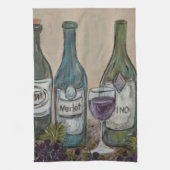 Vino II keukenhanddoeken (Verticaal)