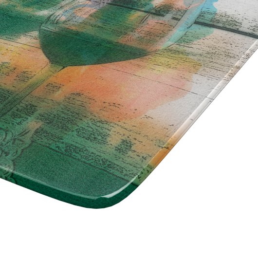 Vino in de Groene Raad Snijplank (Hoek)