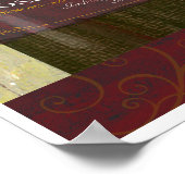 Vino Italiano-Poster Poster (Hoek)