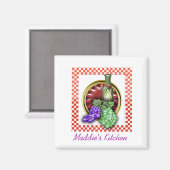 vino magneet (Voorkant / Achterkant)