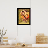 "Vino Vermouth" Art Nouveau Poster ca. 1901 (Keuken)