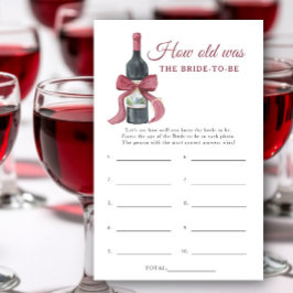 Vino voor de bruiloft Hoe oud was de bruid om te z