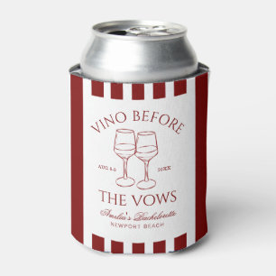 Vino voor de geloften Bachelorette Blikjeskoeler
