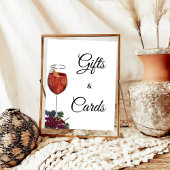 Vino voor de huwelijksbelofte Bruiloftsgeschenken  Poster