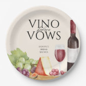 Vino voor de Huwelijksgeloften Charcuterie Bord Br (Voorkant)