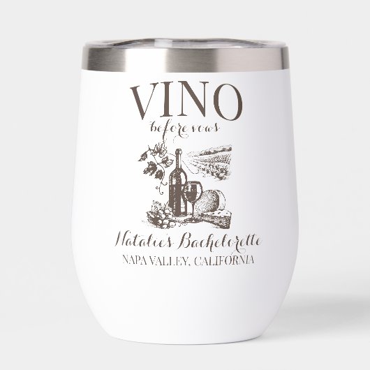 Vino voor geloften Bach aangepaste wijnmakerij Bac (Achterkant)