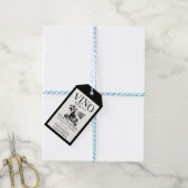 Vino voor geloften Bach aangepaste wijnmakerij Bac Cadeaulabel (Met Touw)