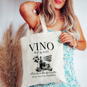Vino voor geloften Bach aangepaste wijnmakerij Bac Tote Bag