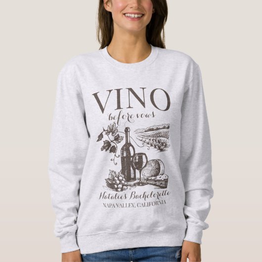 Vino voor geloften Bach aangepaste wijnmakerij Bac Trui (Voorkant)