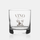 Vino voor geloften Bach aangepaste wijnmakerij Bac Whisky Glas (Voorkant)