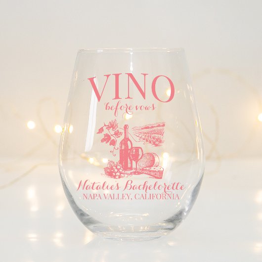 Vino voor geloften Bach aangepaste wijnmakerij Bac Wijnglas Zonder Voet