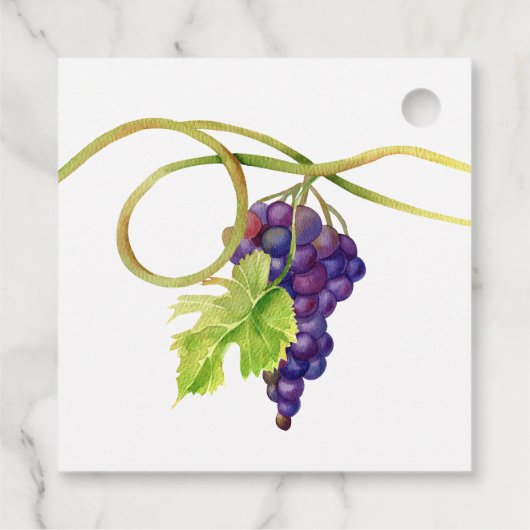 Vino voor geloften wijnmakerij Vrijgezellenfeest d Bedankjes Labels (Achterkant)