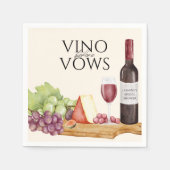 Vino voor het Vrijgezellenfeest van de raad van be Servet (Voorkant)