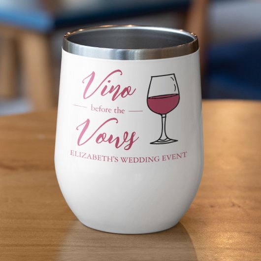 Vino voor het Vrijgezellenfeest Vows/Bachelorette