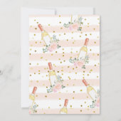 Vino voor uitnodiging van de Wijnvoerbridal van Vo (Achterkant)