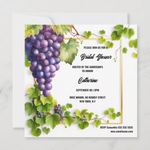 Vino vrijgezellenfeest wijngaard druiven wijnmaker feestdagenkaart