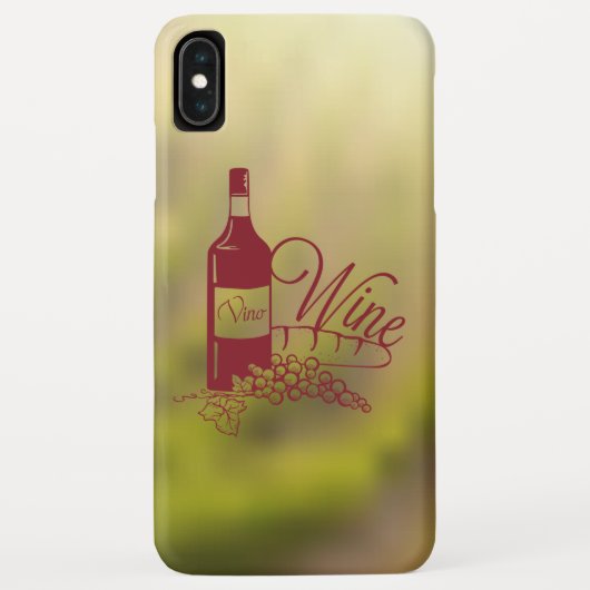 Vino wijn Case-Mate iPhone case (Achterkant)