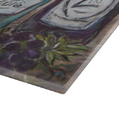 Vino wijnfles snijplank (Hoek)