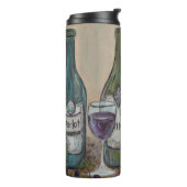 Vino Wijnfles Thermische Tumbler Thermosbeker (Gedraaid links)