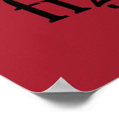 Vino- wijnvliegen, voeg tekst toe, Vintage-affiche Poster (Hoek)