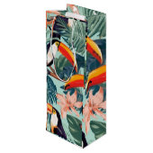 Vino Wine Gift Bag Wijn Cadeautas (Achterkant Gekanteld)