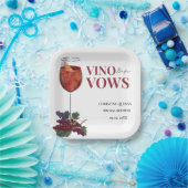 Vinobefore gelooft WIne Proeverij vrijgezellenfees Papieren Bordje (Feest)