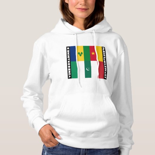 Vinronadines en Pakistanigerialy Hoodie (Voorkant)