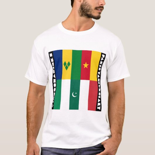 Vinronadines en Pakistanigerialy T-shirt (Voorkant)