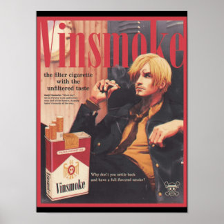 Vinrook Sanji Cigarette Edition Poster
