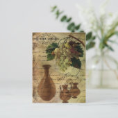 Vins Spiritueux, Nectar van de Goden Briefkaart (Staand voorkant)